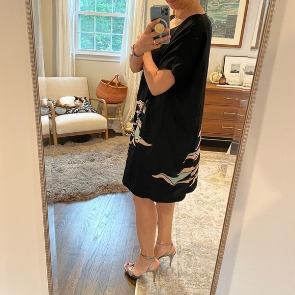 Diane Von Furstenberg Hanky Silk Kimono Dress - Picture 5 of 11